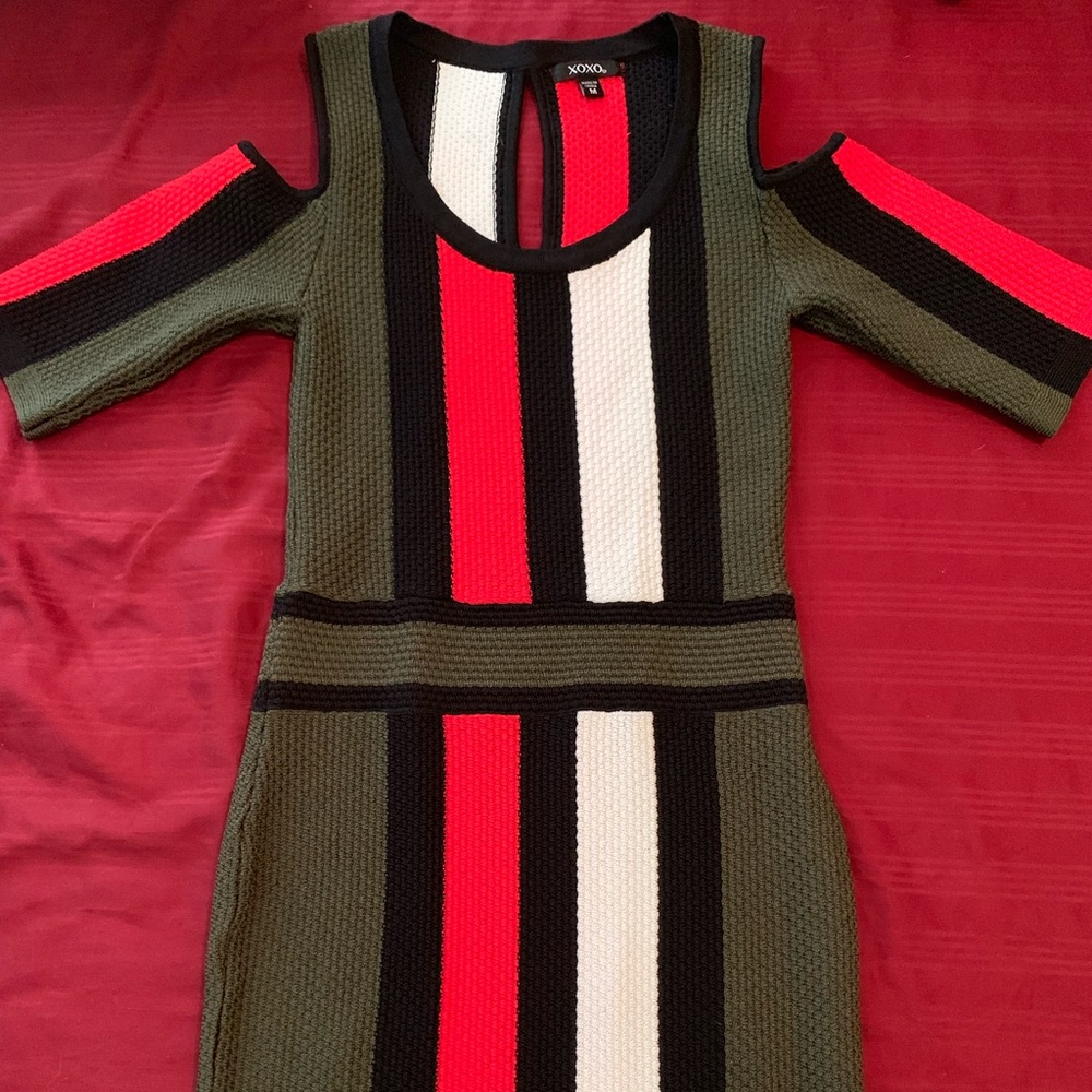 XOXO bandage dress